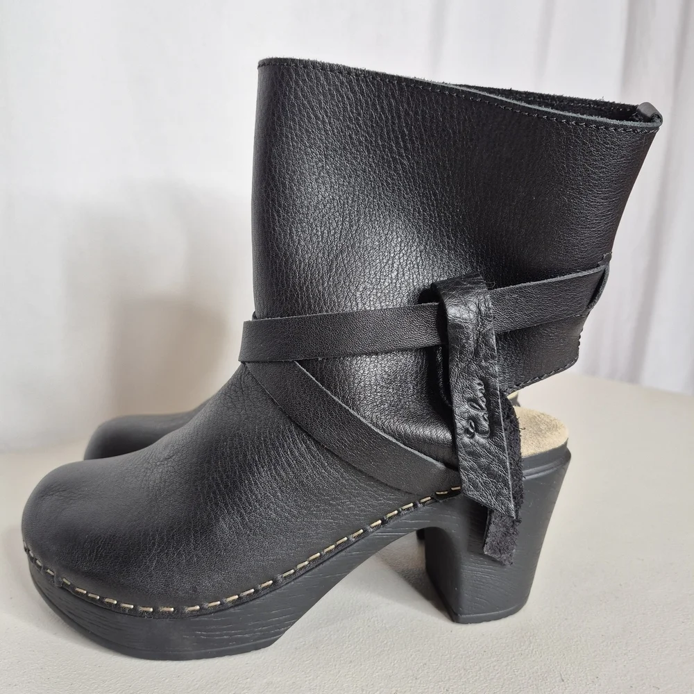 Calou Stockholm Julia Open Back Clog Bootie - Size 37